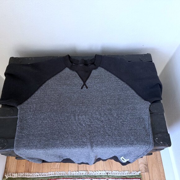 Muttonhead Black Heather Gray Crewneck Sweatshirt, Men’s Size Large - Picture 5 of 5